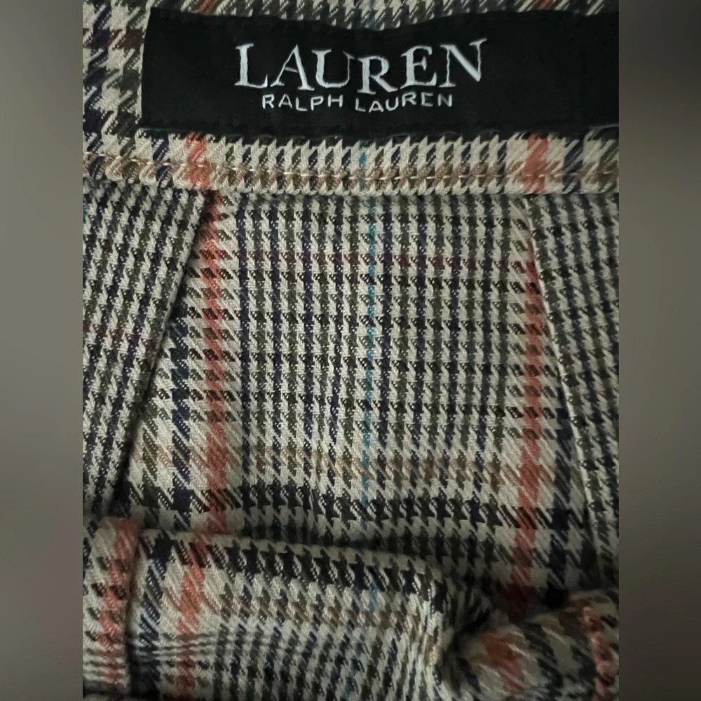 Lauren Ralph Lauren Multicolor Plaid A-Line Skirt - Picture 8 of 16
